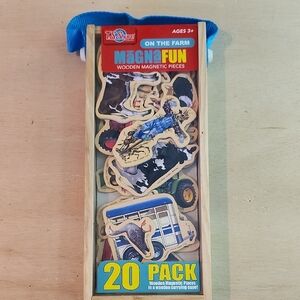 T.S. Shure MagnaFun Farm 20pc Magnetic Pieces